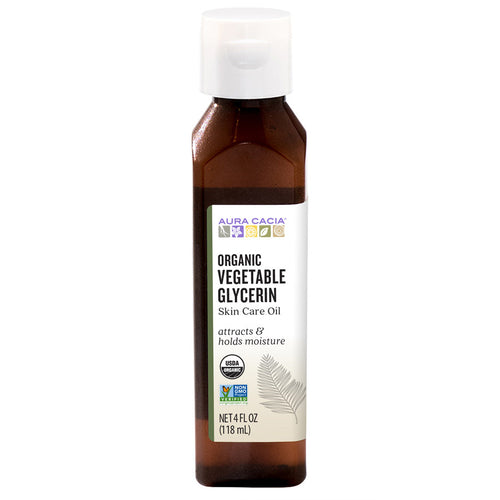 Aura Cacia Organic Vegetable Glycerin 4 fl. oz.