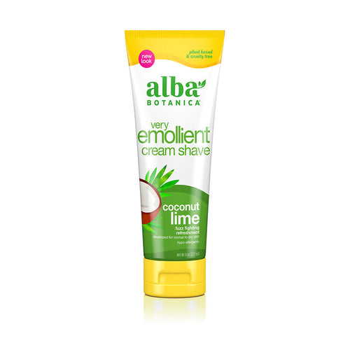 Alba Botanica Coconut Lime Moisturizing Cream Shave 8 fl. oz.