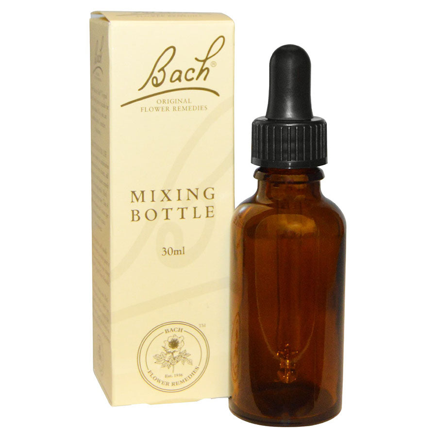 Bach Flower Remedies Amber Glass Mixing Bottle 1 oz.