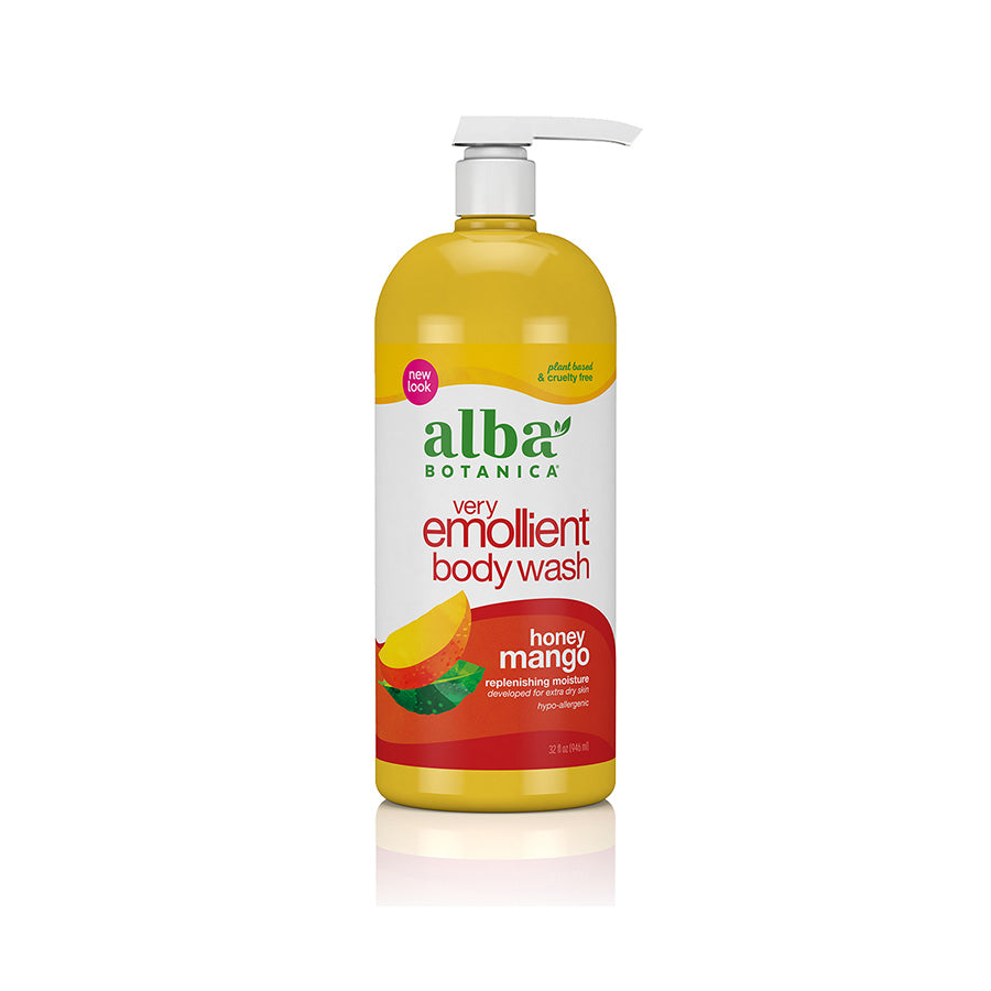 Alba Botanica Honey Mango Shower Gel 32 fl. oz.