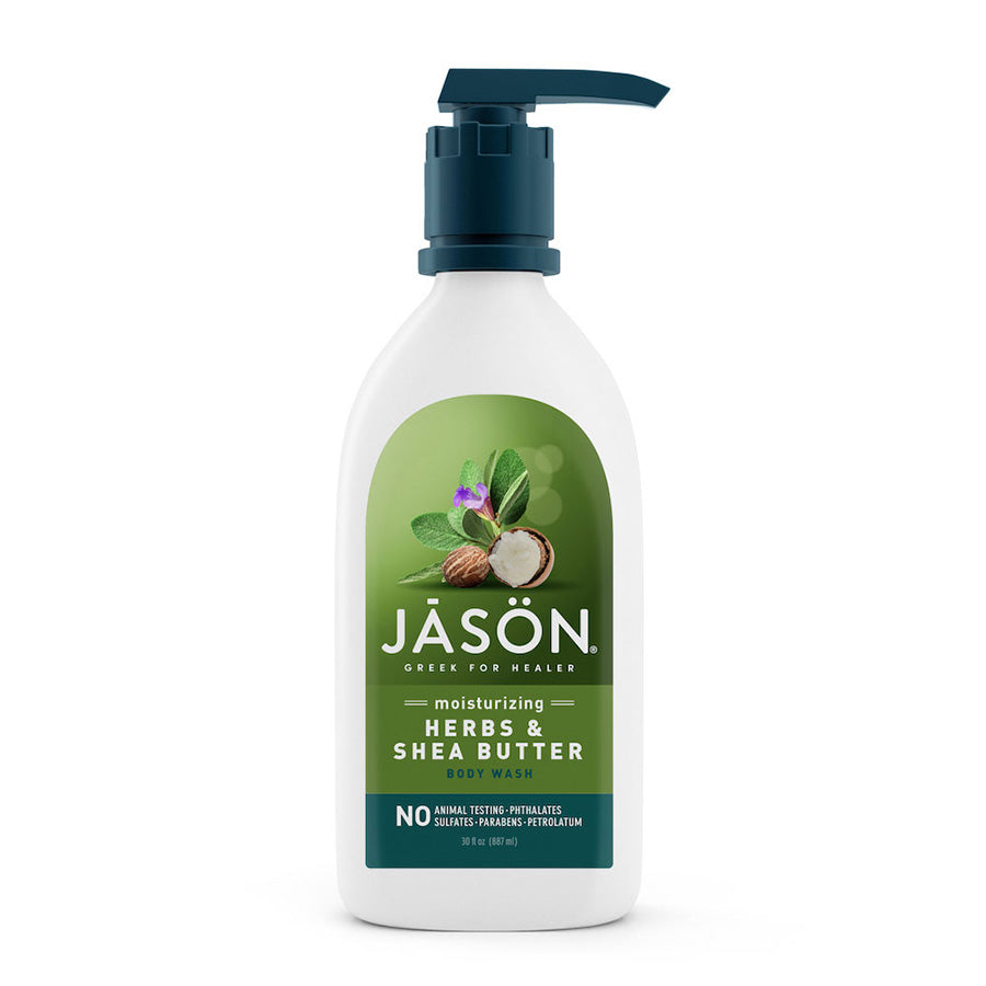 Jason Moisturizing Herbs and Shea Butter Body Wash 30 fl. oz.