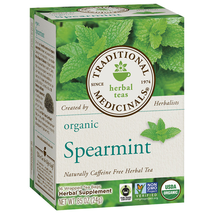 Traditional Medicinals Organic Spearmint Tea 16 tea bags