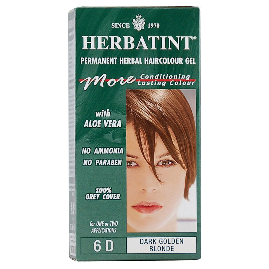 Herbatint 6D Dark Golden Blonde Hair Color Gel 4.5 fl. oz.