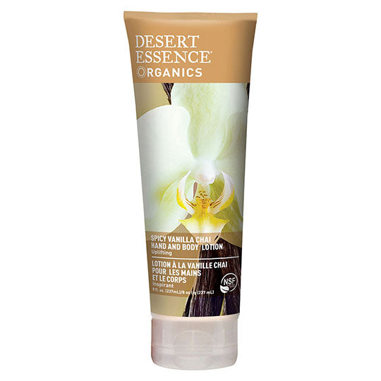 Desert Essence Organics Vanilla Chai Hand & Body Lotion 8 fl. oz.