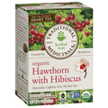 Traditional Medicinals Organic Hawthorn with Hibiscus Tea 16 tea bags