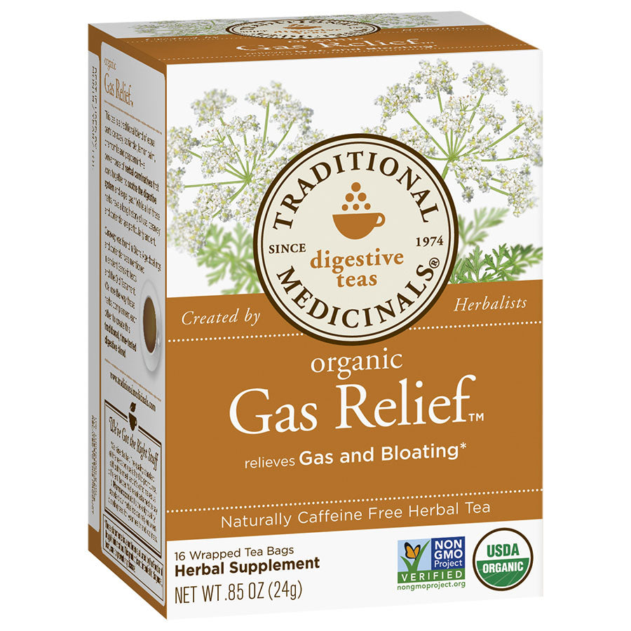Traditional Medicinals Organic Gas Relief Tea 16 tea bags