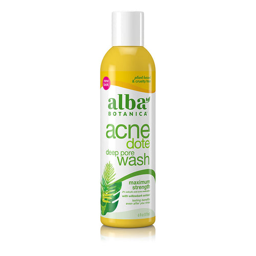Alba Botanica ACNEdote Deep Pore Wash 6 oz.