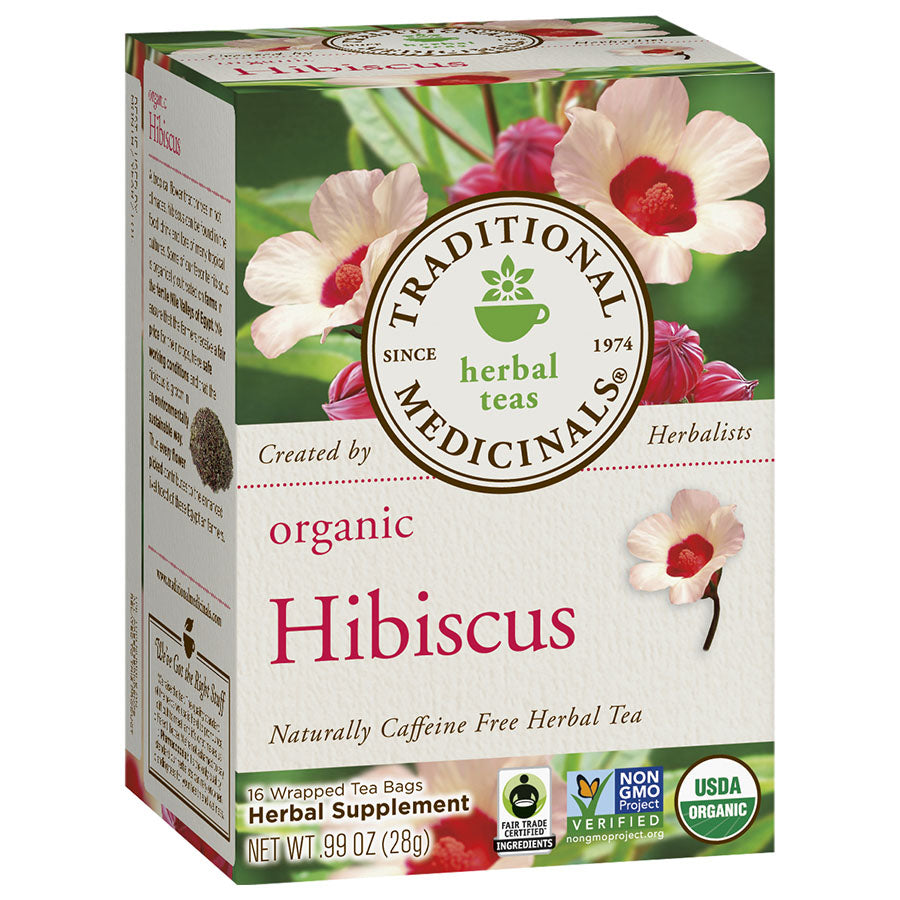 Traditional Medicinals Organic Hibiscus Tea 16 tea bags