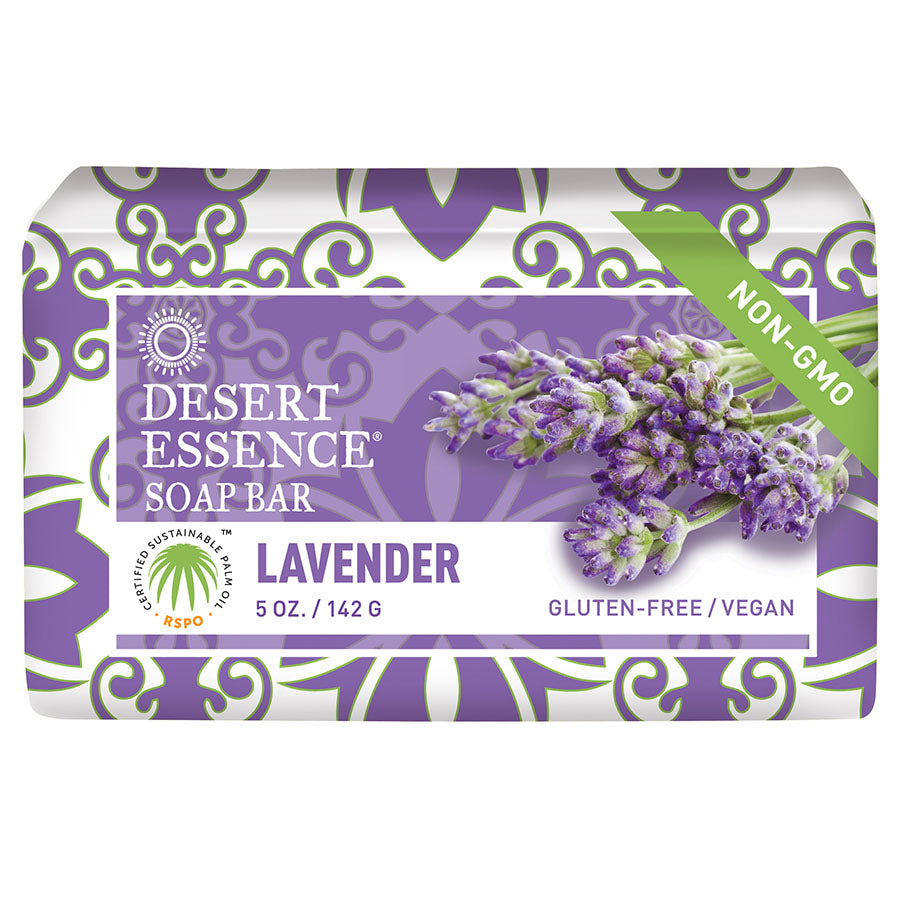 Desert Essence Lavender Bar Soap 5 oz.