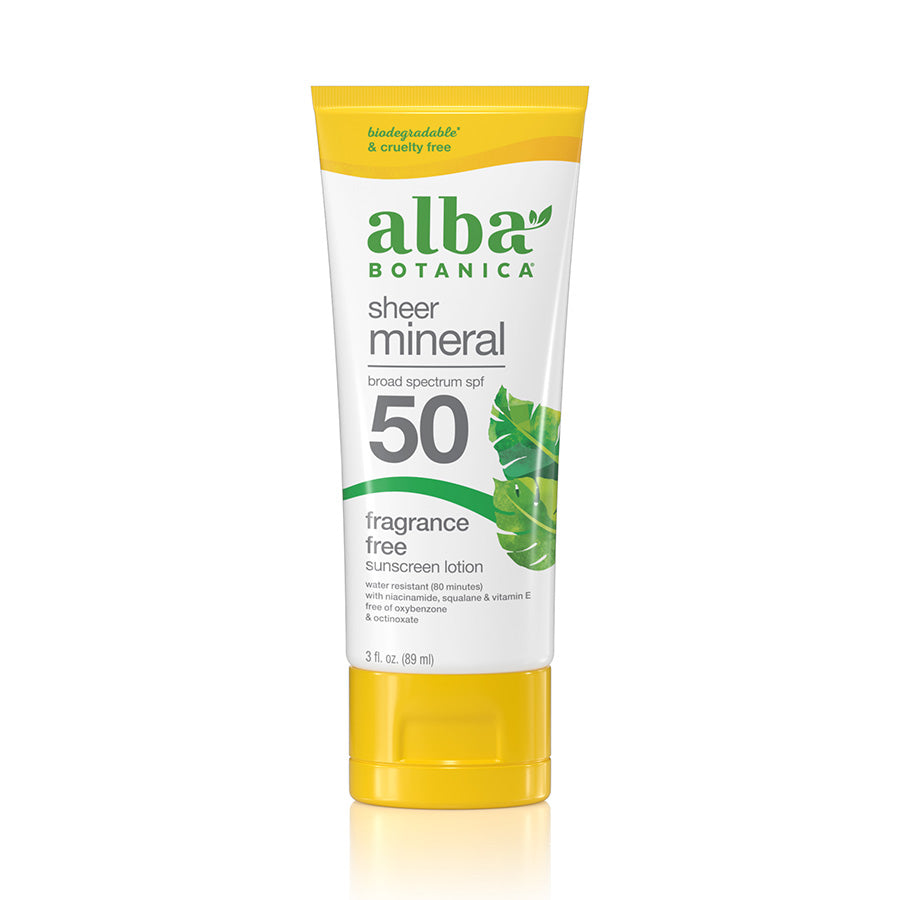Alba Botanica Sport Mineral Sunscreen 3 fl. oz.