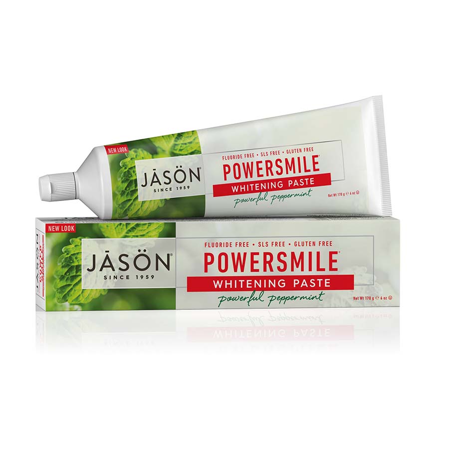 Jason Powersmile Whitening Fluoride-Free Toothpaste 3 oz.