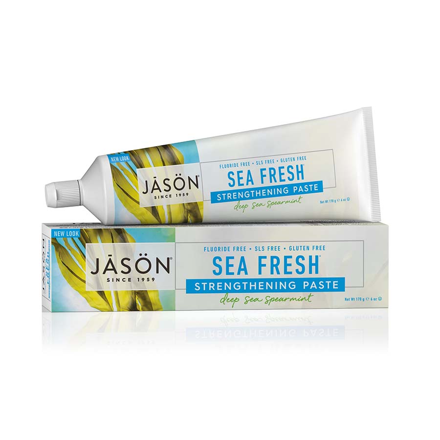 Jason Sea Fresh Strengthening Fluoride-Free Toothpaste 3 oz.