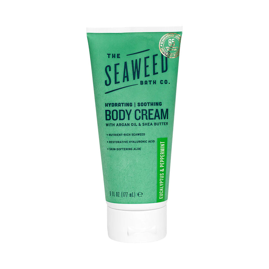 The Seaweed Bath Co. Hydrating Soothing Eucalyptus Peppermint Body Cream 6 fl. oz.