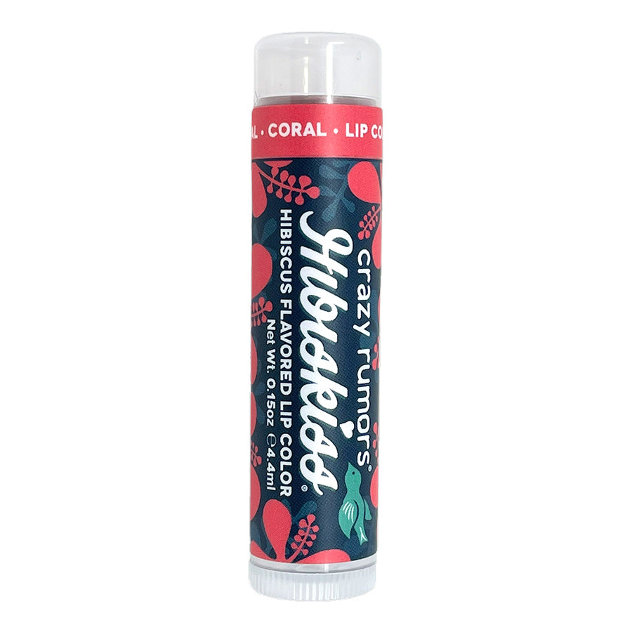 Crazy Rumors Coral Tinted Lip Balm 0.15 oz.