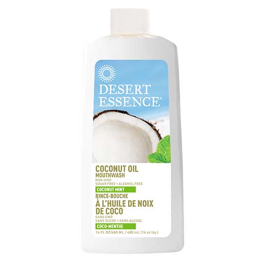 Desert Essence Coconut Oil Mouthwash 16 fl. oz.