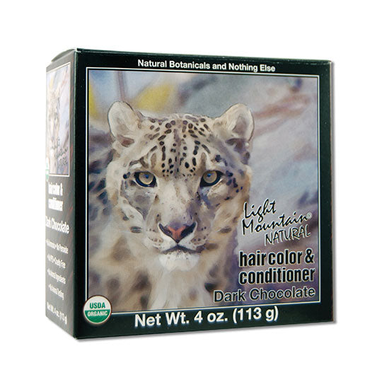 Light Mountain Dark Chocolate Hair Color & Conditioner 4 oz.