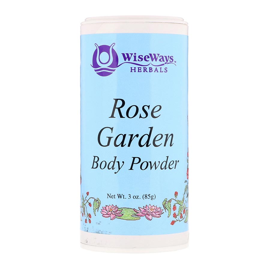 WiseWays Herbals Rose Garden Body Powder 4 oz.