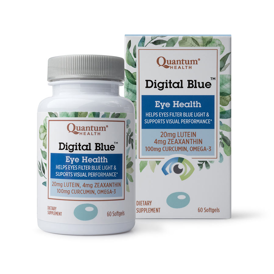 Quantum Digital Blue Eye Health 60 Softgels
