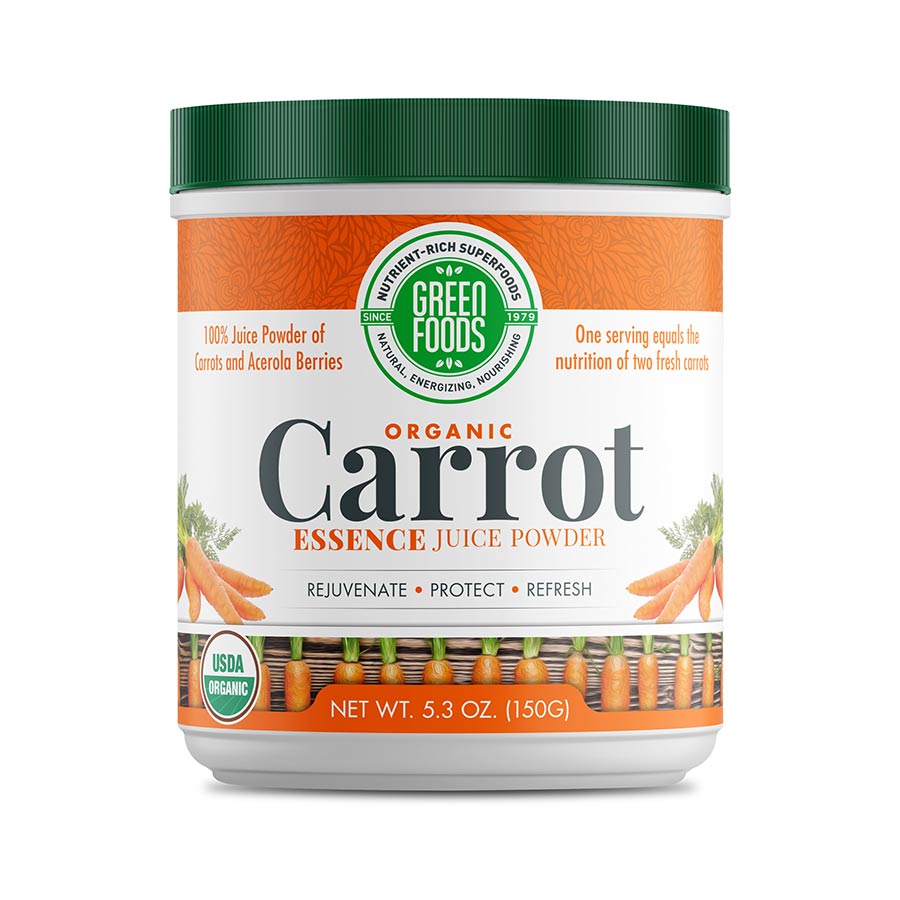 Green Foods Organic Carrot Essence Powder 5.3 oz.