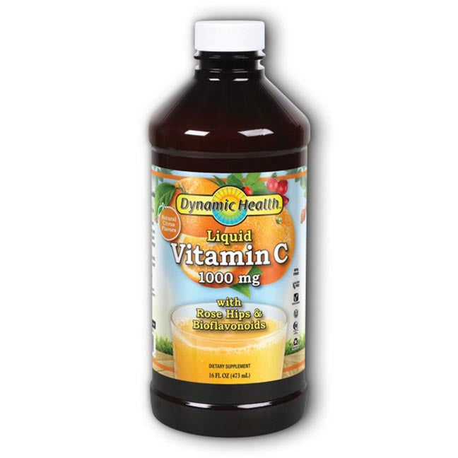 Dynamic Health Liquid Vitamin C 1000 mg (Plastic) 16 fl. oz.