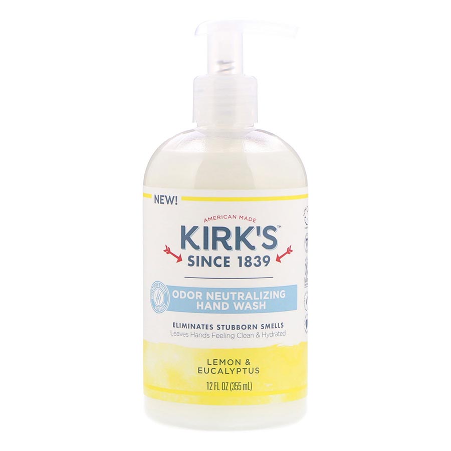 Kirk's Coco Castile Lemon & Eucalyptus Hydrating Liquid Hand Soap 12 fl. oz.