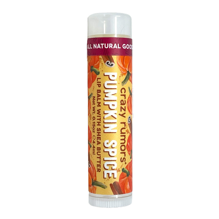 Crazy Rumors Pumpkin Spice Lip Balm 0.15 oz.
