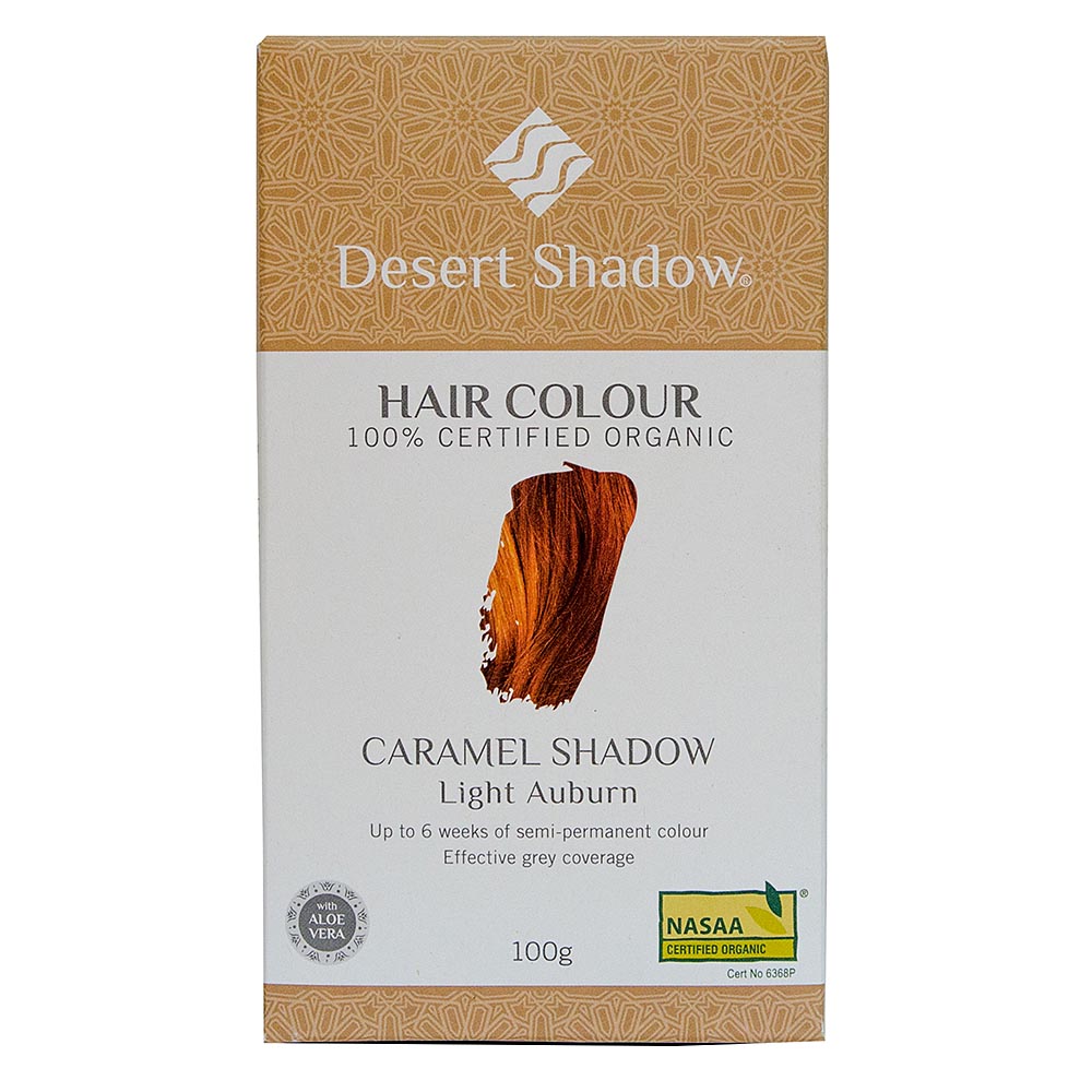 Desert Shadow Caramel Shadow Light Auburn Organic Hair Color 3.5 oz.