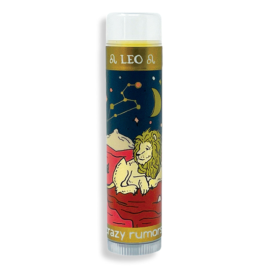 Crazy Rumors Leo Fire Blend Lip Balm .15 oz