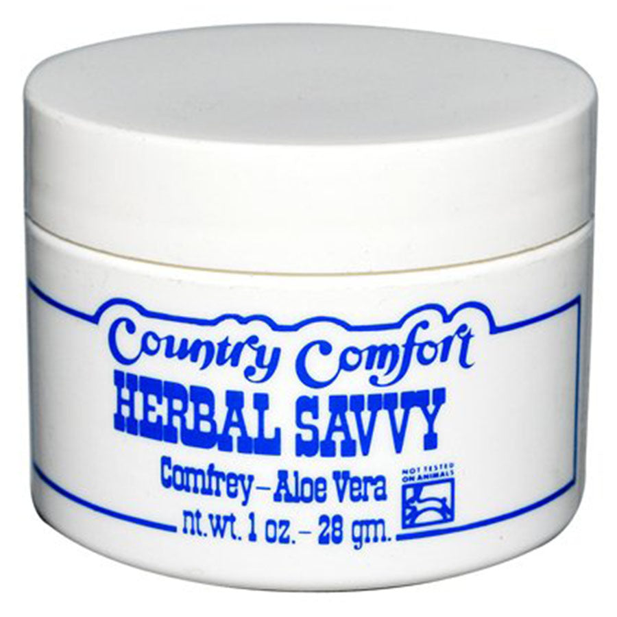 Country Comfort Comfrey-Aloe Vera Herbal Salve 1 oz.