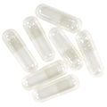 Frontier Co-op Clear Gelatain 00 Capsules 1000 ct.