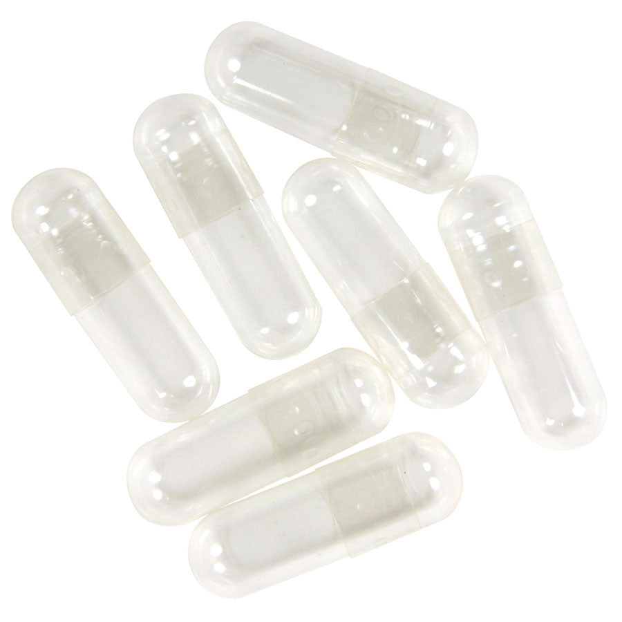 Frontier Co-op Clear Gelatain 00 Capsules 1000 ct.